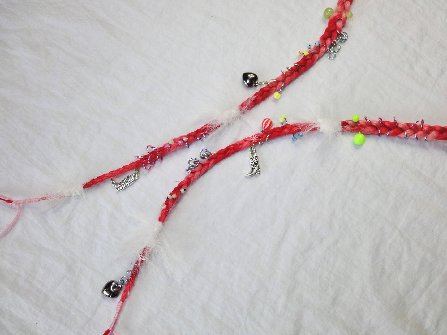 Red Spike Braid