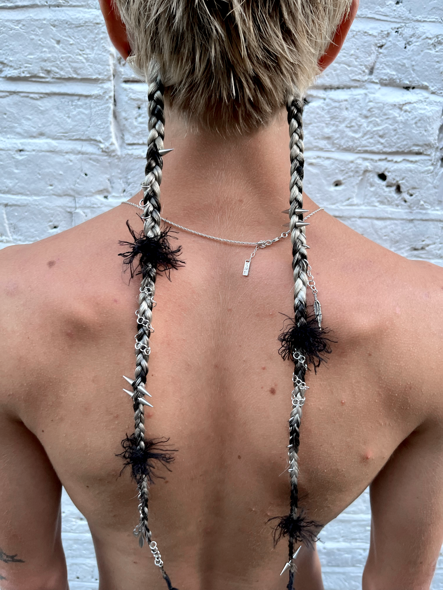Black Spike Braid